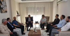 Salihli’de şehit aileleri Kurban Bayramı’nda unutulmadı