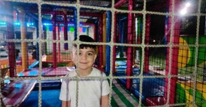 Şehit emanetleri lunaparkta bayram coşkusu yaşadı