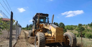Turgutlu Belediyesinden 37 kırsal mahalleye yol desteği
