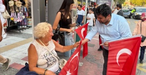 bBaşkan Nalband: Her Bayrak, Şehitlerimizin.../b