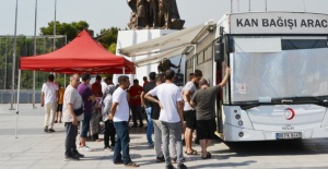 Manisa’da 15 Temmuz’da anlamlı kampanya: 424 ünite kan bağışı toplandı