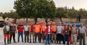 Soma’da yaban domuzu sürek avı başarıyla tamamlandı