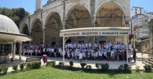 TÜGVA yaz okulu öğrencilerinin kalbi Muradiye’de attı