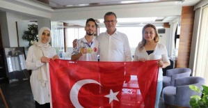 bAlaşehirli sporcu Avrupa Şampiyonu.../b
