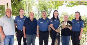 Emniyet teşkilatından emeklilere vefa ziyareti