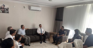 Kaymakam Koç’tan şehit ailesine ziyaret
