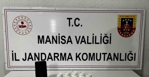 Kula’da durdurulan araçtan sentetik uyuşturucu çıktı