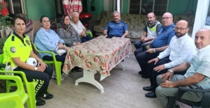 Manisa’da şehit polislerin ailelerine vefa ziyareti