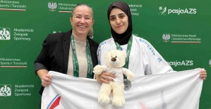 MCBÜ sporcusu karatede Avrupa ikinciliği kazandı
