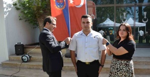 Salihli jandarmada terfi heyecanı: Bir üst rütbeye terfi ettiler