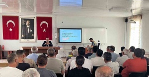 Sarıgöl’de muhtarlarla orman yangınları toplantısı yapıldı