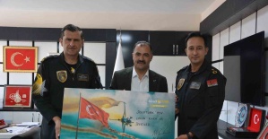 SOLOTÜRK uçuş ekibinden Demirci Belediyesine ziyaret