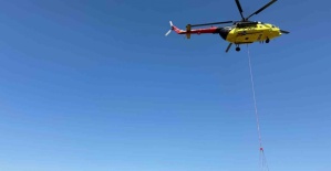 Soma’da orman yangınıyla mücadele devam ediyor