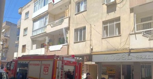 Turgutlu’da çıkan yangında 2 muhabbet kuşu telef oldu