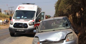 Turgutlu’da otomobilin çarptığı yaya ağır yaralandı
