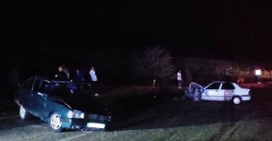 Yağışlı hava kazayı beraberinde getirdi: 2 yaralı