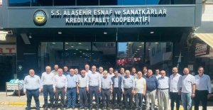 22. Bölge Manisa Esnaf Kefalet Kooperatifleri Birliği toplantısı Alaşehir’de yapıldı