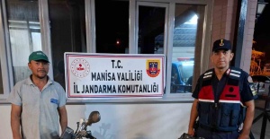 5 yıldır aranan çalıntı motosiklet Salihli’de bulundu