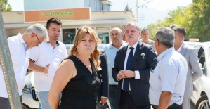 Başkan Balaban çalışmaları yerinde denetledi