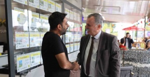 Başkan esnafla buluştu, talepleri dinledi