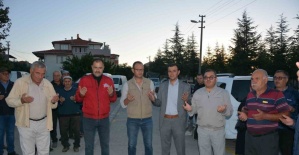 Demirci ilk kez semt pazarı kuruldu