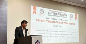 Eğitim Bir Sen iş yeri temsilcileri bir araya geldi