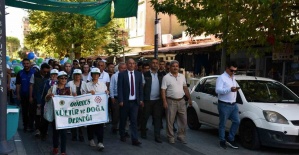 Gördes’te "Yeşil Vatan" temalı farkındalık yürüyüşü düzenlendi
