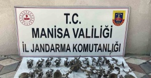 Jandarmadan kaçak kazı yapan 10 kişiye suçüstü