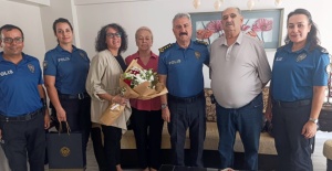 Manisa Emniyet Müdürü Fahri Aktaş’tan Emekli Emniyet Müdürüne Ziyaret