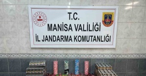 Manisa’da kaçak sigara ve elektronik sigara operasyonu