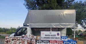Otoyolda kaçak tütün ve sigara kağıdı yakalandı