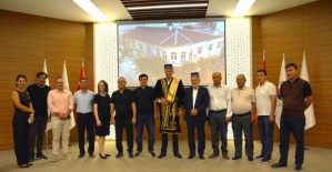Özkasap, Özbekistanlı üzüm üreticilerini bilgilendirdi