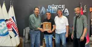 TGF Heyetinden Düzce Gazeteciler Cemiyetine ziyaret