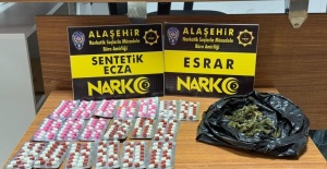 Alaşehir emniyeti uyuşturucuya geçit vermedi