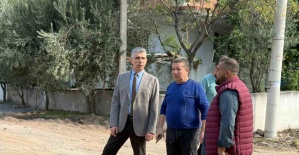 bBaşkan Okur çalışmaları yerinde.../b