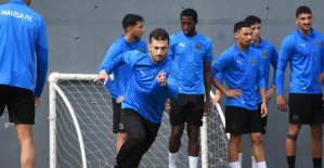 Manisa FK, Sarıyerspor maçının hazırlıklarını sürdürdü