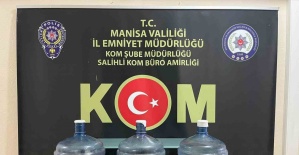 Manisa’da kaçak alkol operasyonu