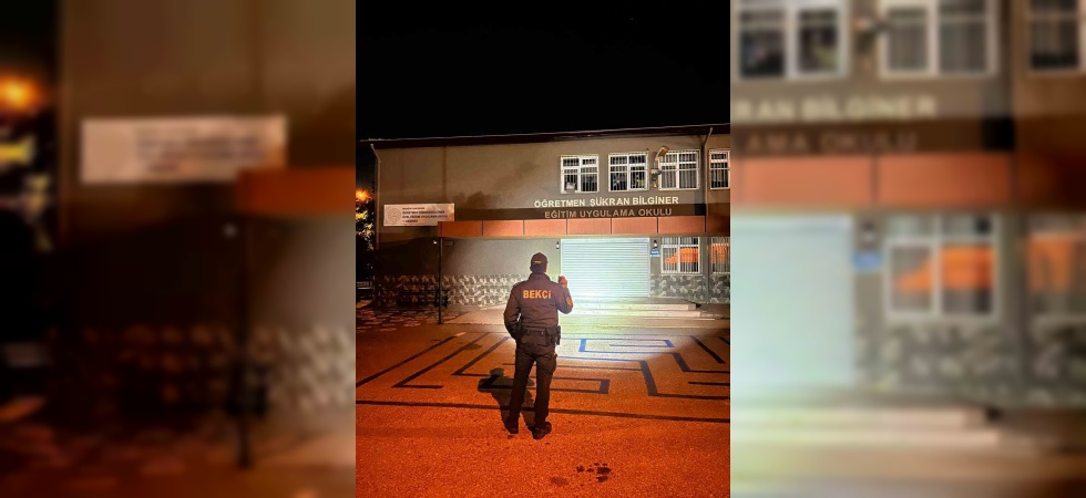 Manisa’da okul çevrelerinde gece denetimi