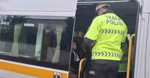 Manisa’da okul servislerine yönelik denetim