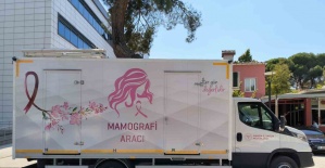 bManisanın mobil mamografi aracı.../b
