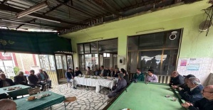 Mevsim şartları Kaymakam Dalak’a engel olmadı
