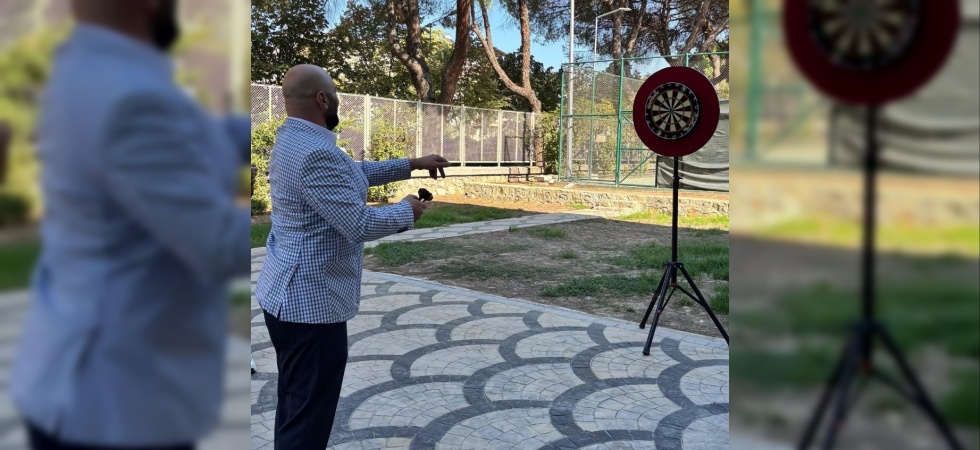 Salihli’de din görevlileri dart turnuvasında buluştu