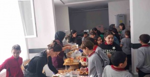 Sarıgöllü öğrencilerden Gazze’deki çocuklara destek
