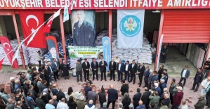 Selendi’de çiftçilere tohum desteği
