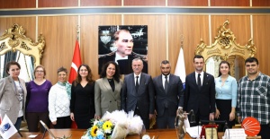 BALABAN ,BARO BAŞKANI VE YÖNETİMİNİ AĞIRLADI