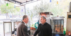 Başkan Balaban, esnafın taleplerini yerinde dinledi