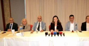 Başkan Özalper yeni yönetimiyle basının sorularını yanıtladı