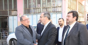 Eski Bakan Kasapoğlu, Kula Esnaf ve Sanatkârlar Odası’nı ziyaret etti