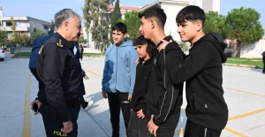  Manisa İl Emniyet Müdürü Fahri Aktaş’tan Öğrencilere Güvenli Eğitim Mesajı