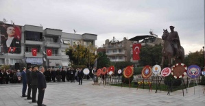 Manisa ilçelerinde 10 Kasım Atatürk’ü anma programları